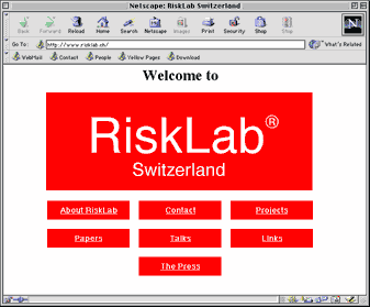 RiskLab Home
Page